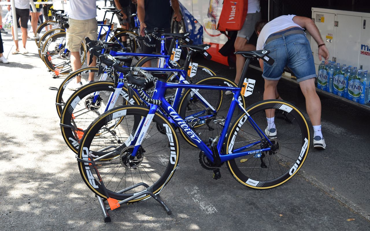 Lilian Calmejane's Wilier Zero SLR