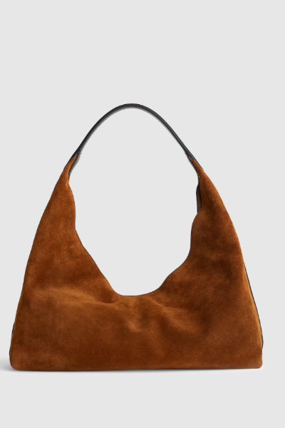 MW, The Mylie Shoulder Bag in Italian Suede