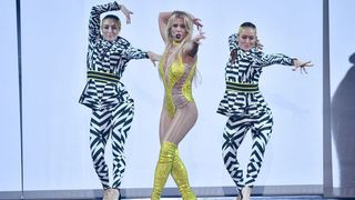Britney on stage