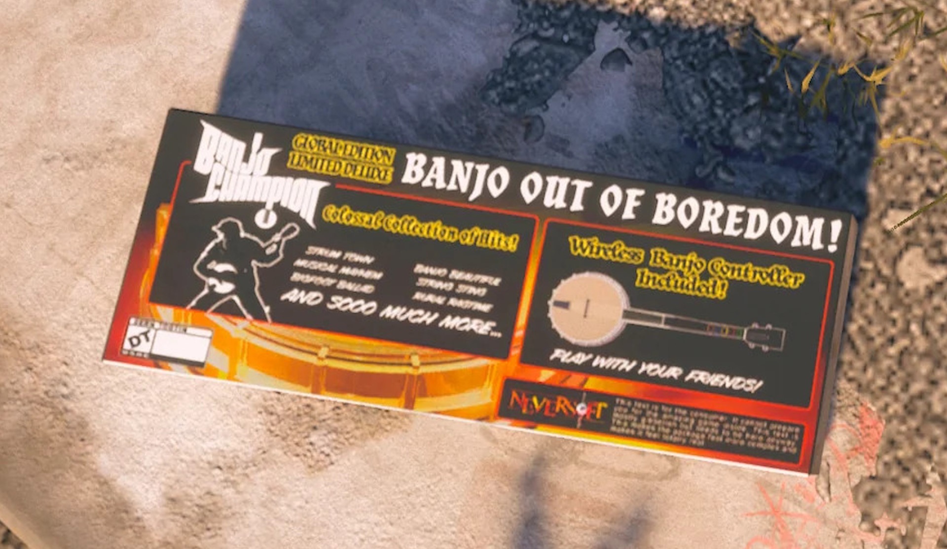 Banjo Champion box in THPS3+4
