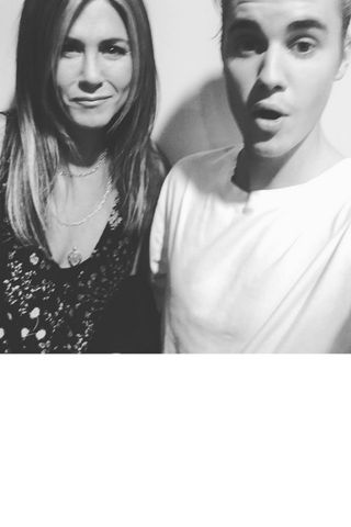Justin Bieber And Jennifer Aniston