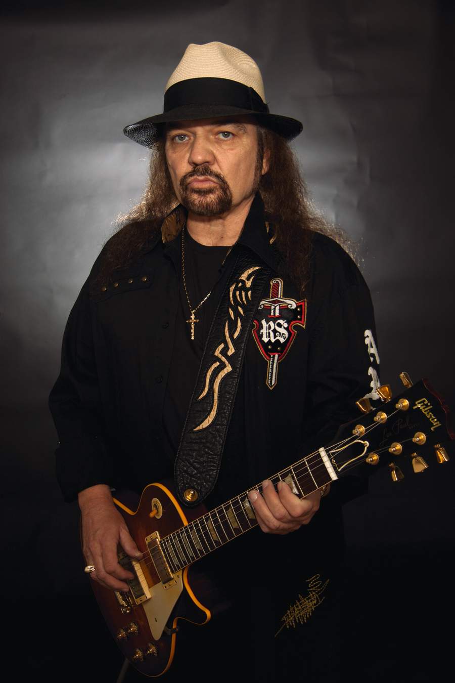 Gary Rossington studio portrait