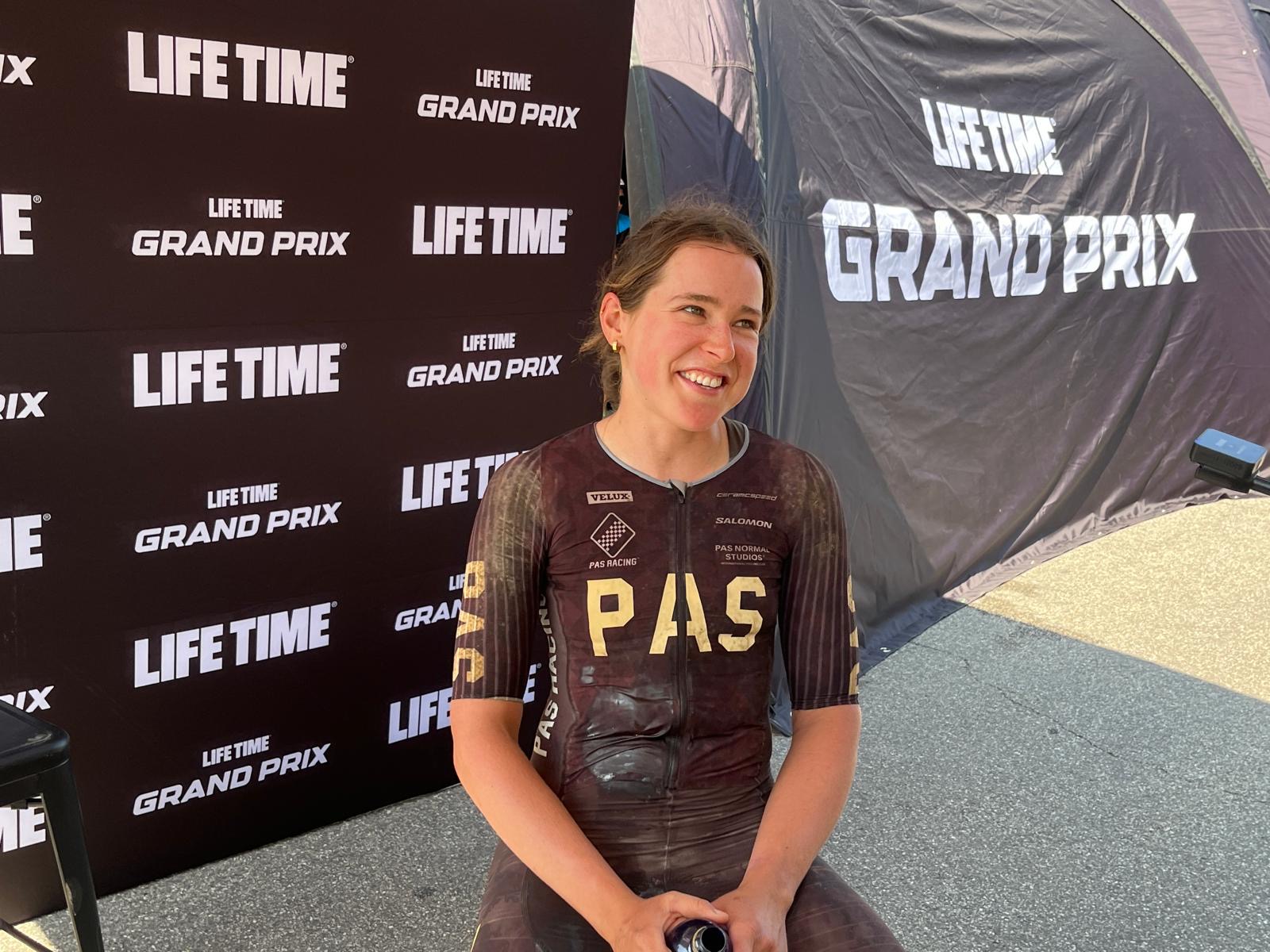 Karolina Migoń (PAS Racing) after winning Unbound 200 2025