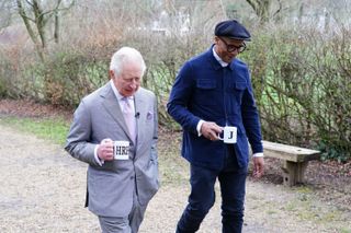 A walk, a chat and a cuppa! What a lovely royal visit!