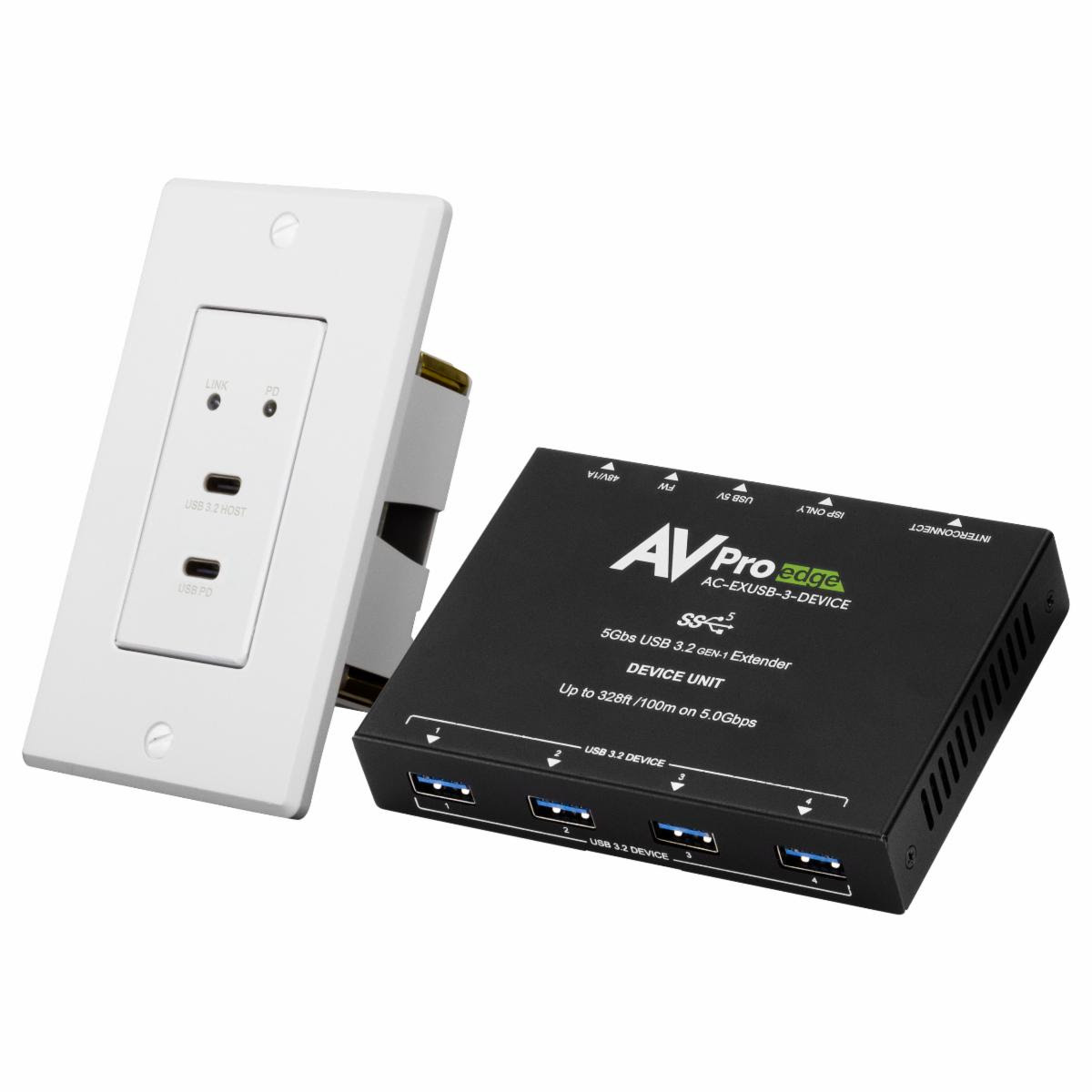 A new AVPro Edge streaming solution and wall plate kit.