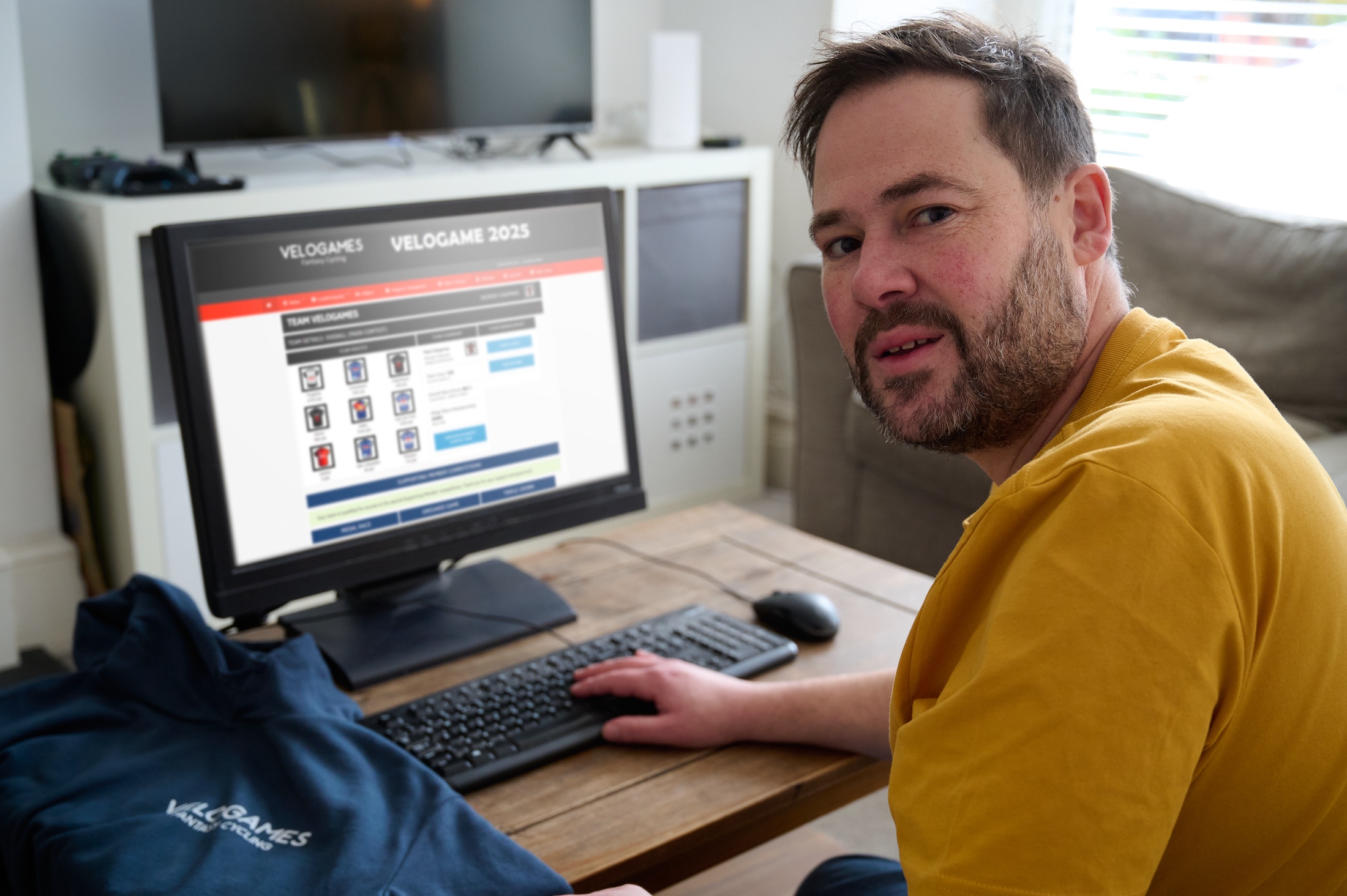 Velogames creator George Chapman