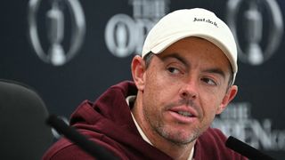 Rory McIlroy speaks at his Open press conference