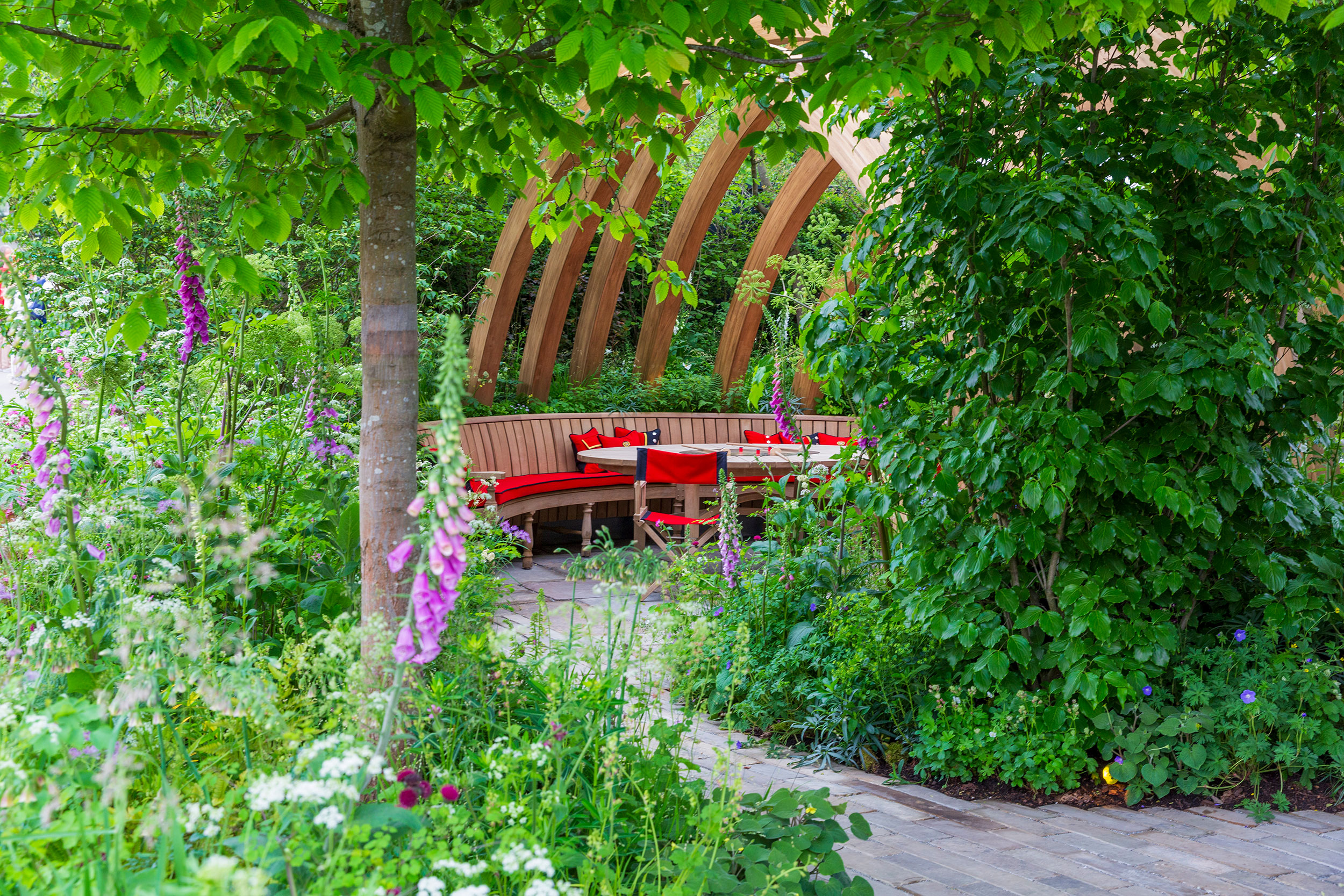 Chelsea Pensioners garden at RHS Chelsea Flower Show 2025