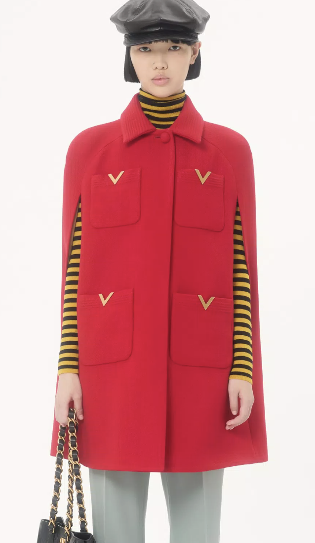 valentino, Drill Double Cape