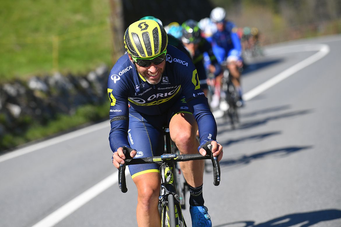 Michael Albasini rode an aggressive