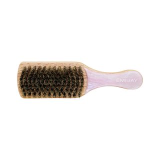 Mini Boar Bristle Brush in Pink Sugar