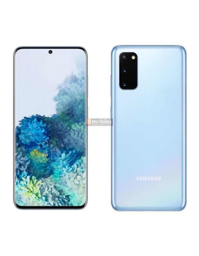 Samsung Galaxy S20 render