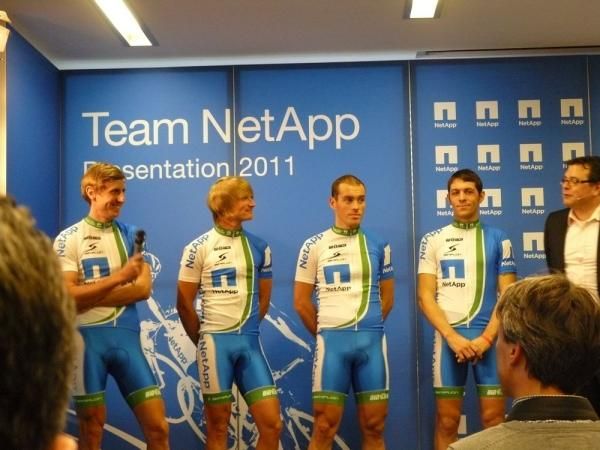 Bartosz Huzarski, Robert Retschke, Eric Baumann and Steven Cozza