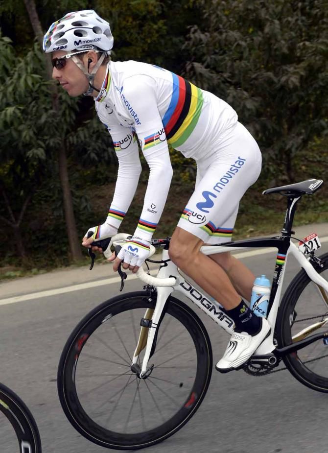 Newly-crowned world champion Rui Costa enjoyed a solid outing at the Tour of Beijing.