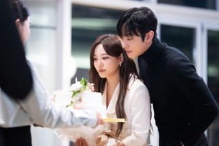 kim se jeong and ahn hyo seop in business proposal kdrama