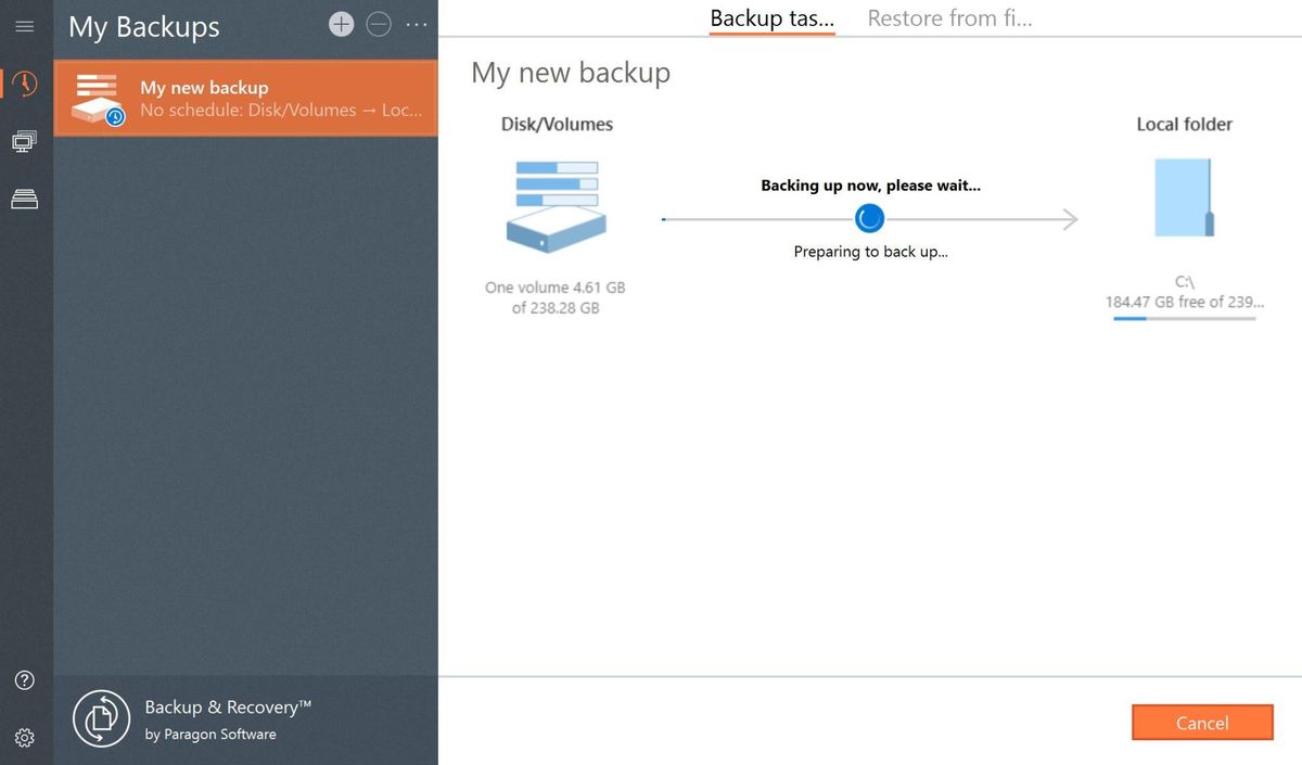 Paragon Backup and Recovery review TechRadar