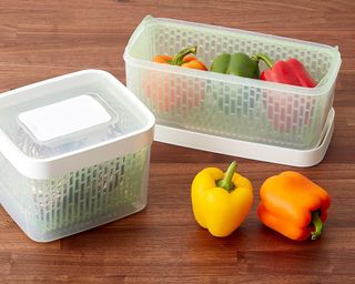 OXO Tot 4-Oz. Glass Baby Blocks Freezer Food Storage Container Set with  Tray - Macy's