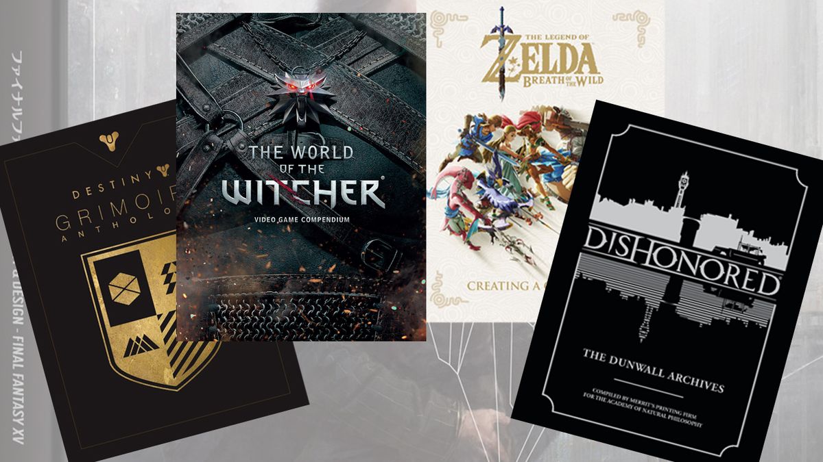 Cool Top Video Game Art Books in Living room
