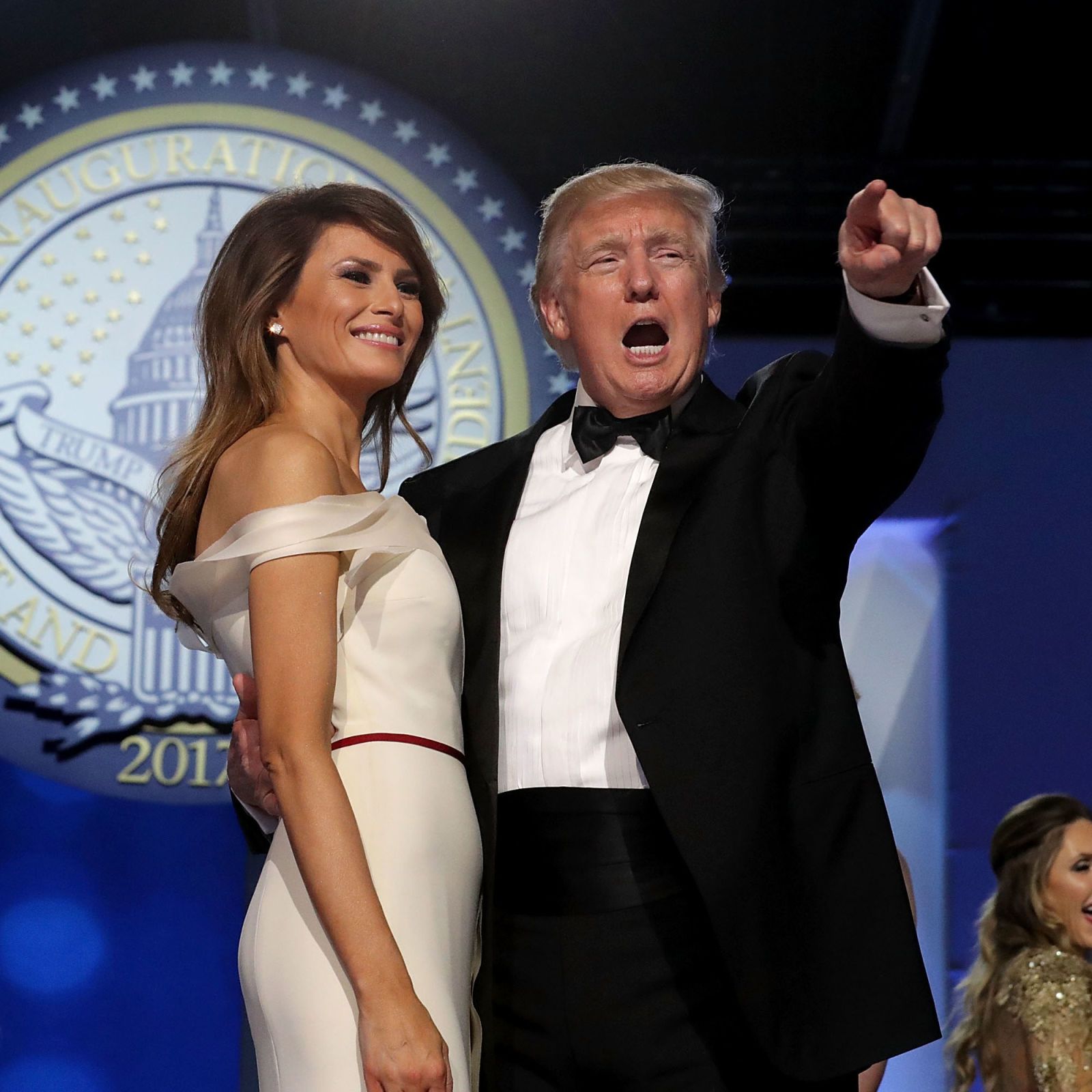 Melania Trump Inauguration Ball Dress By Herve Pierre Vogue | atelier ...