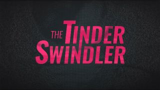An official screenshot of The Tinder Swindler logo on Netflix