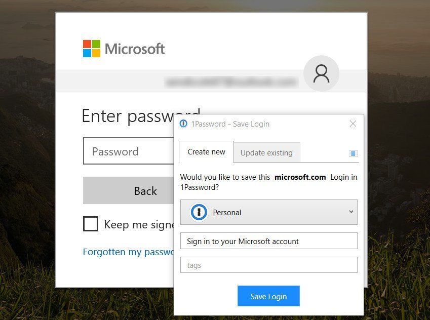 1password login with secret key