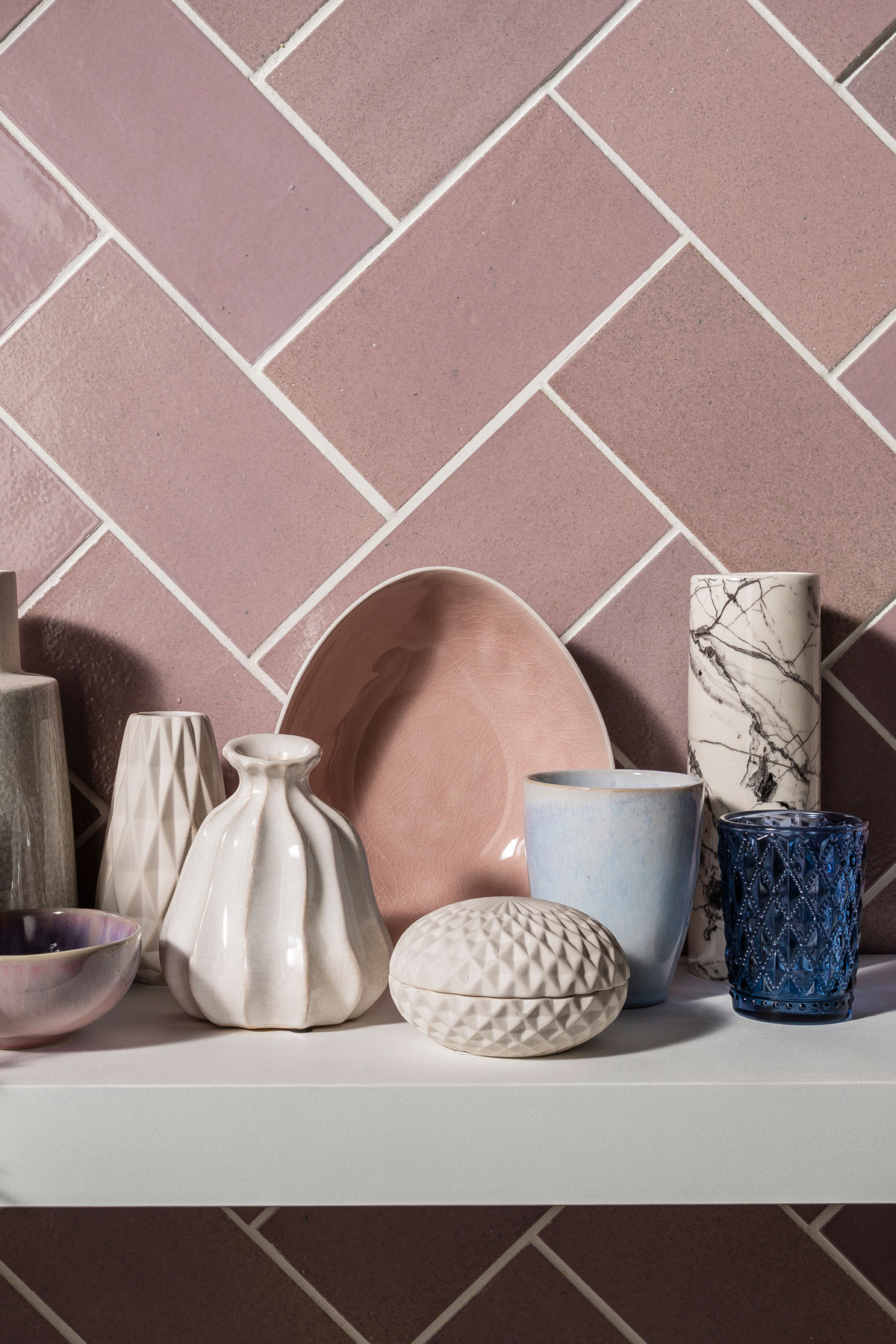 Beautiful tiles made from recycled materials