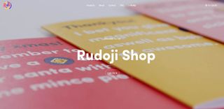 Mike Harrison set up the custom Rudoji store using Big Cartel