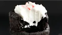 Peppermint brownies