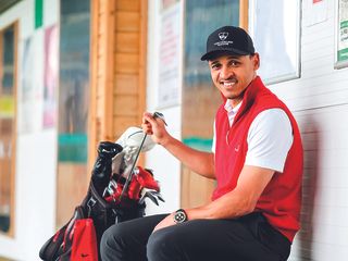 peter odemwingie at the driving range