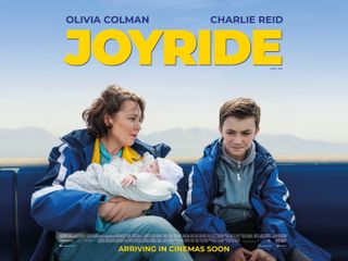 Joyride poster featuring Olivia Colman and Charlie Reid.