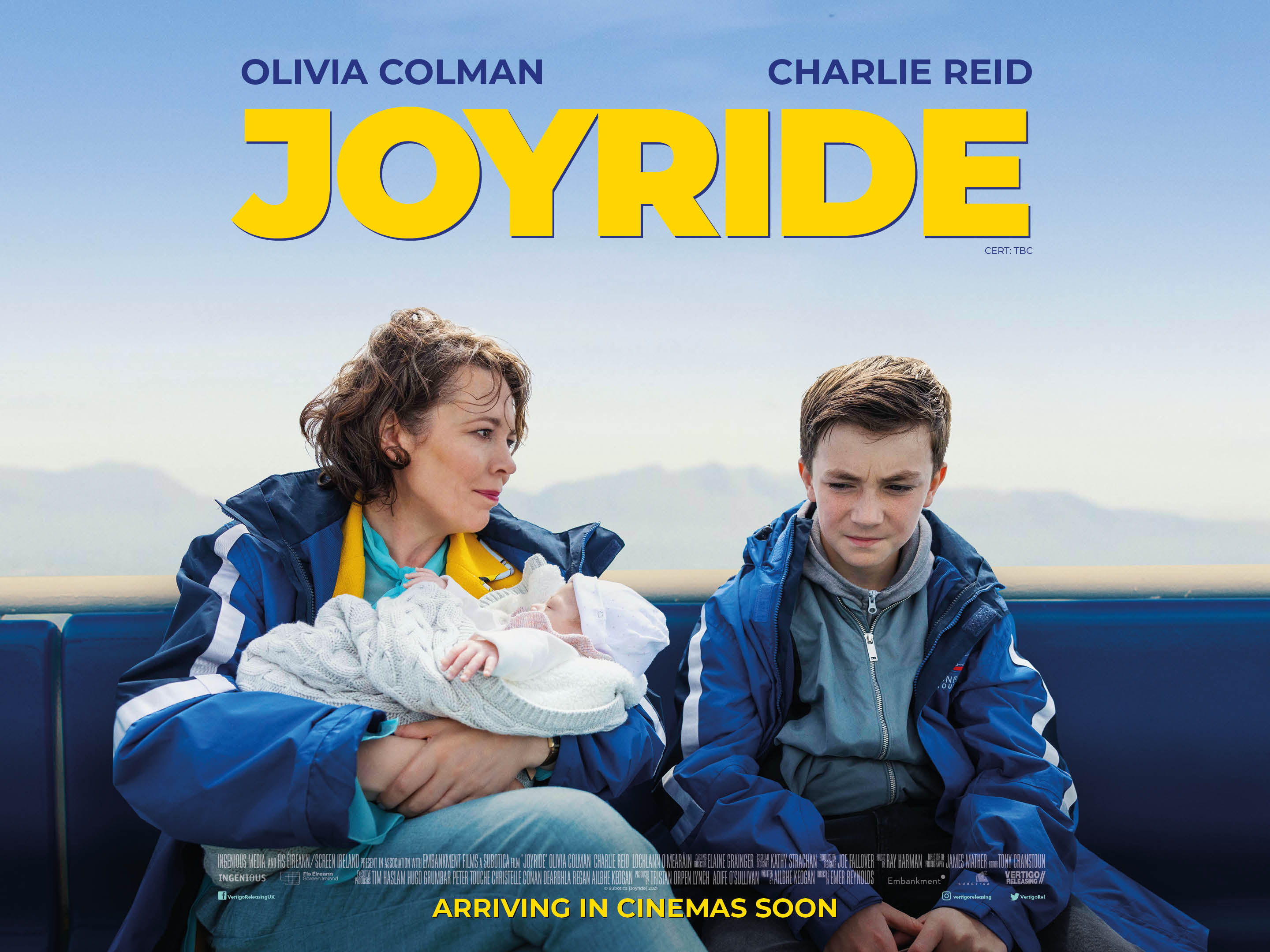 Joyride starring Olivia Colman release date, cast, plot, trailer and