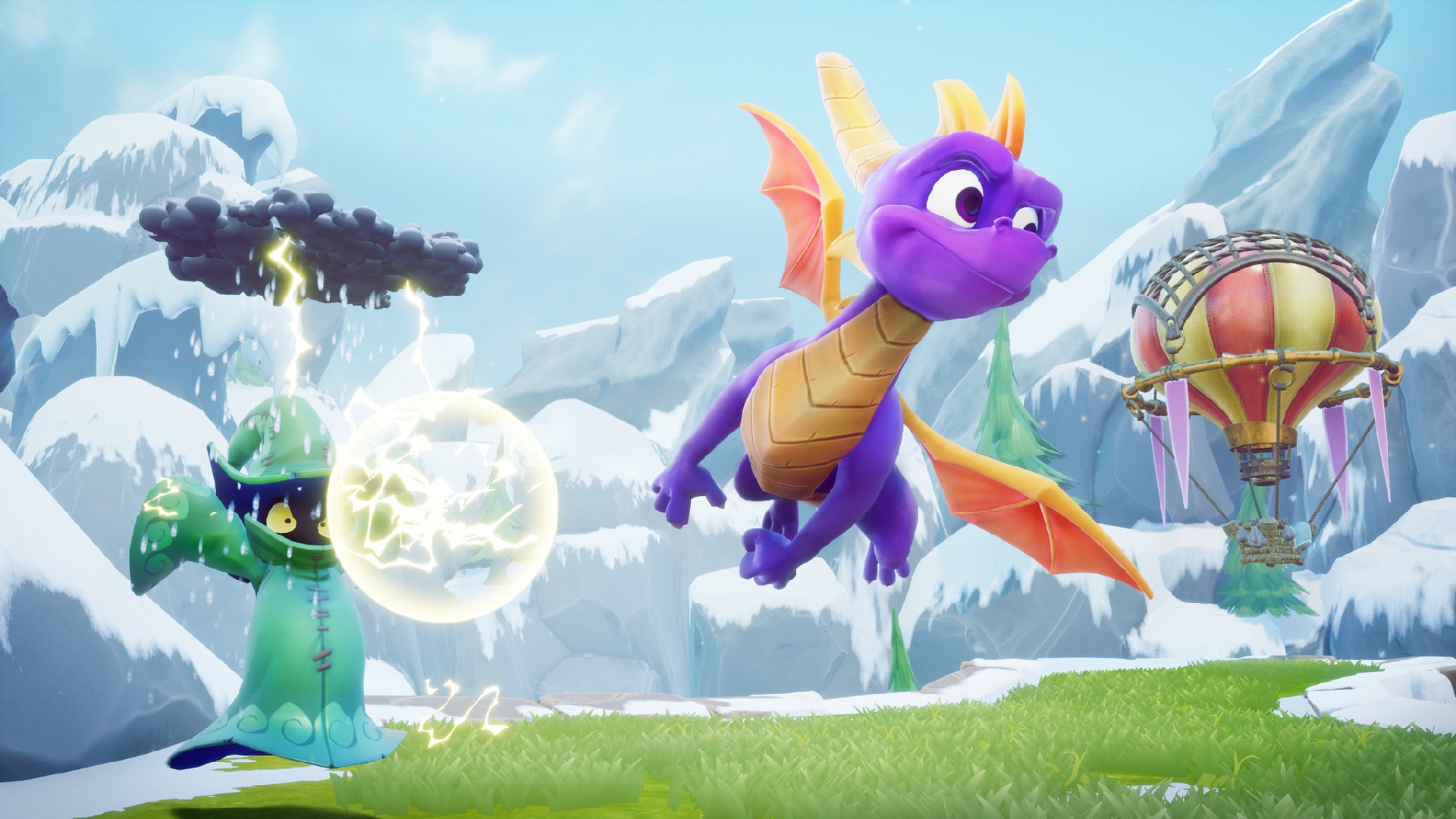 Spyro from Spyro the Dragon – Game Art