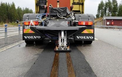 Volvo is developing electric roads