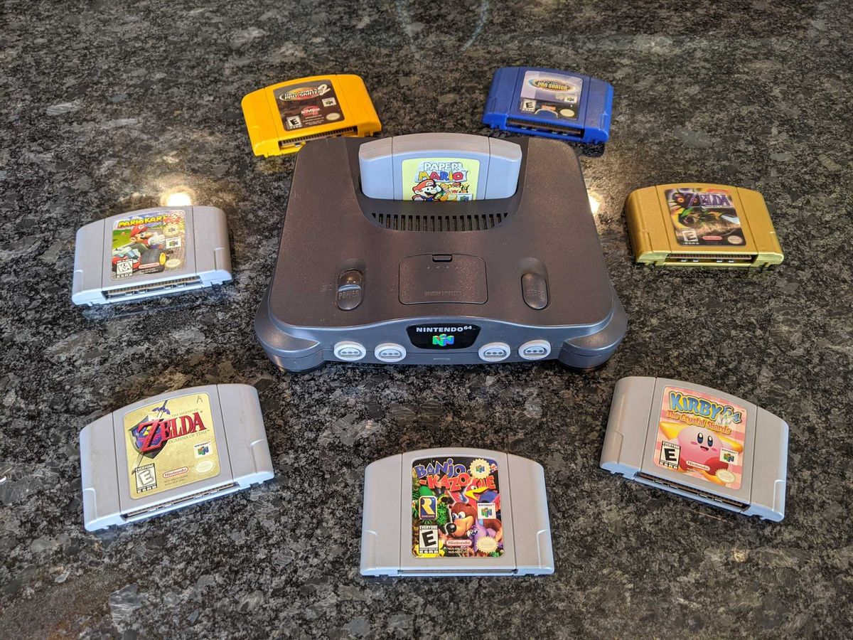 Nintendo 64 best sale preloaded games