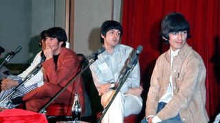 The Beatles on a trip in the U.S., 1965