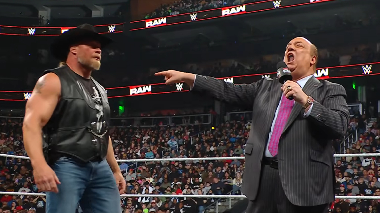 ブロック・レスナーとポール・ヘイマンがマンデーナイト・ロウに出演