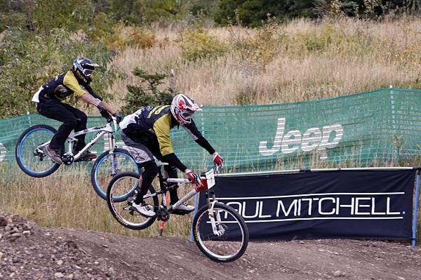 Greg Minnaar and another rider