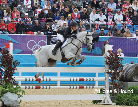 Caroline Powell and Lenamore at London 2012 Olympic Games