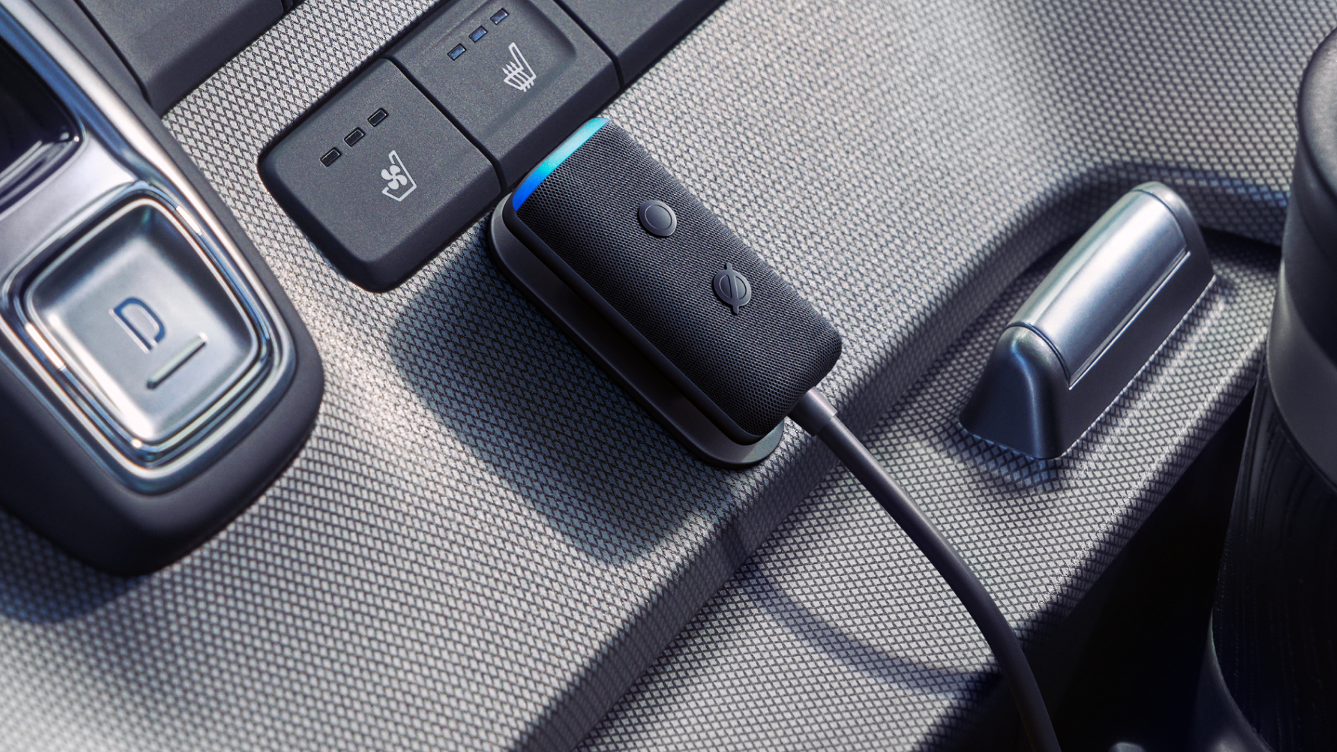 Buy the  Echo Auto (2nd Gen) Hands-free Alexa Car Accessory - Slim  ( B09Y1GZR7T ) online 