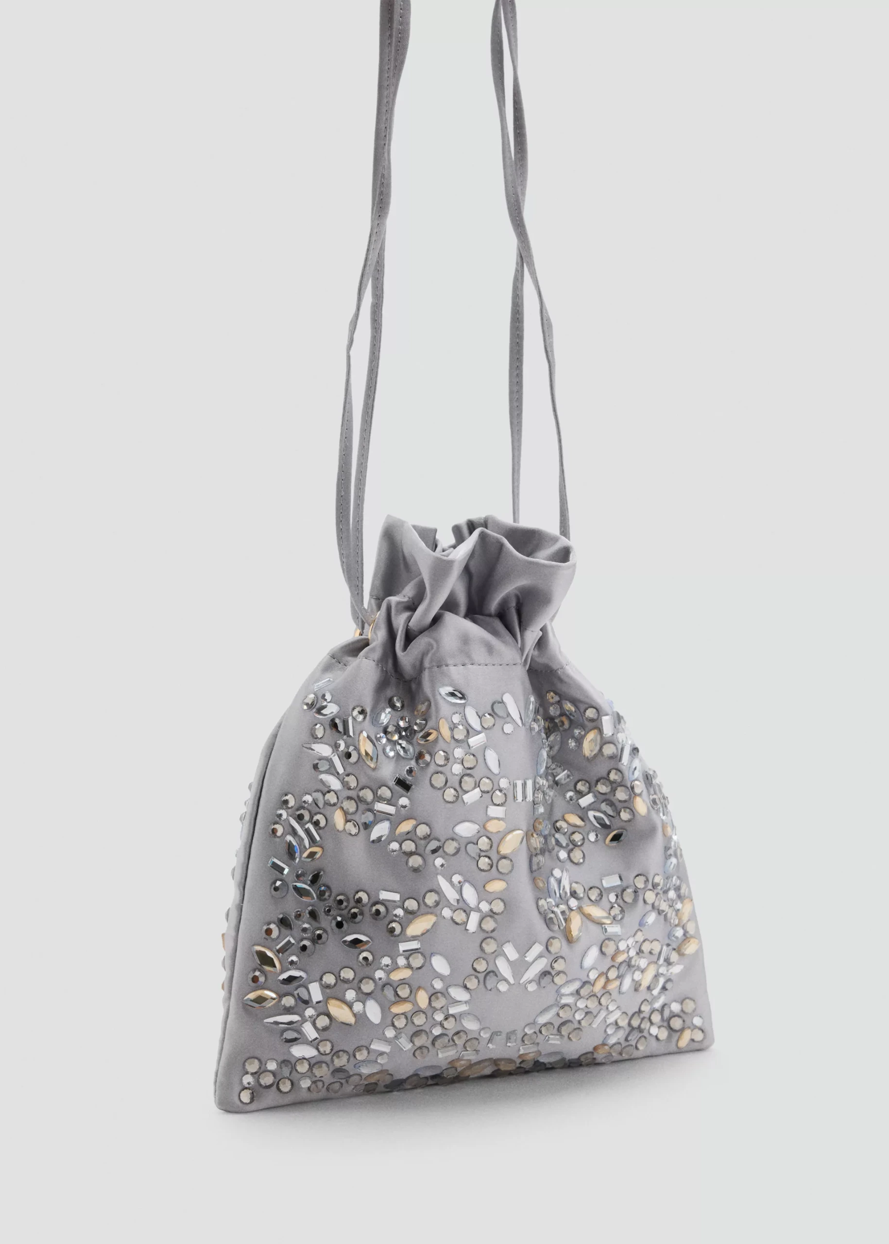 Crystal Clutch Bag - Women | Mango Usa