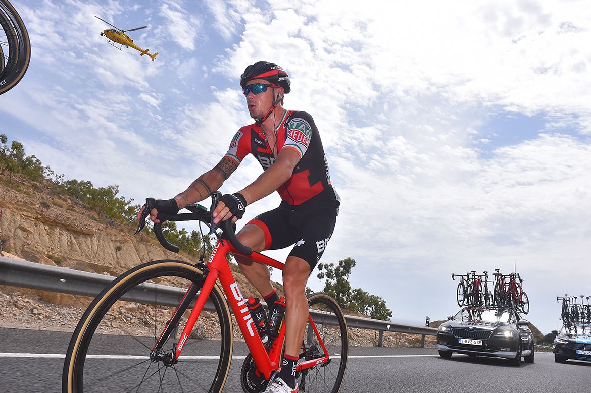 Nicolas Roche at the Vuelta a Espa&ntilde;a