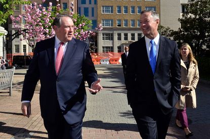 Mike Huckabee and Martin O'Malley.