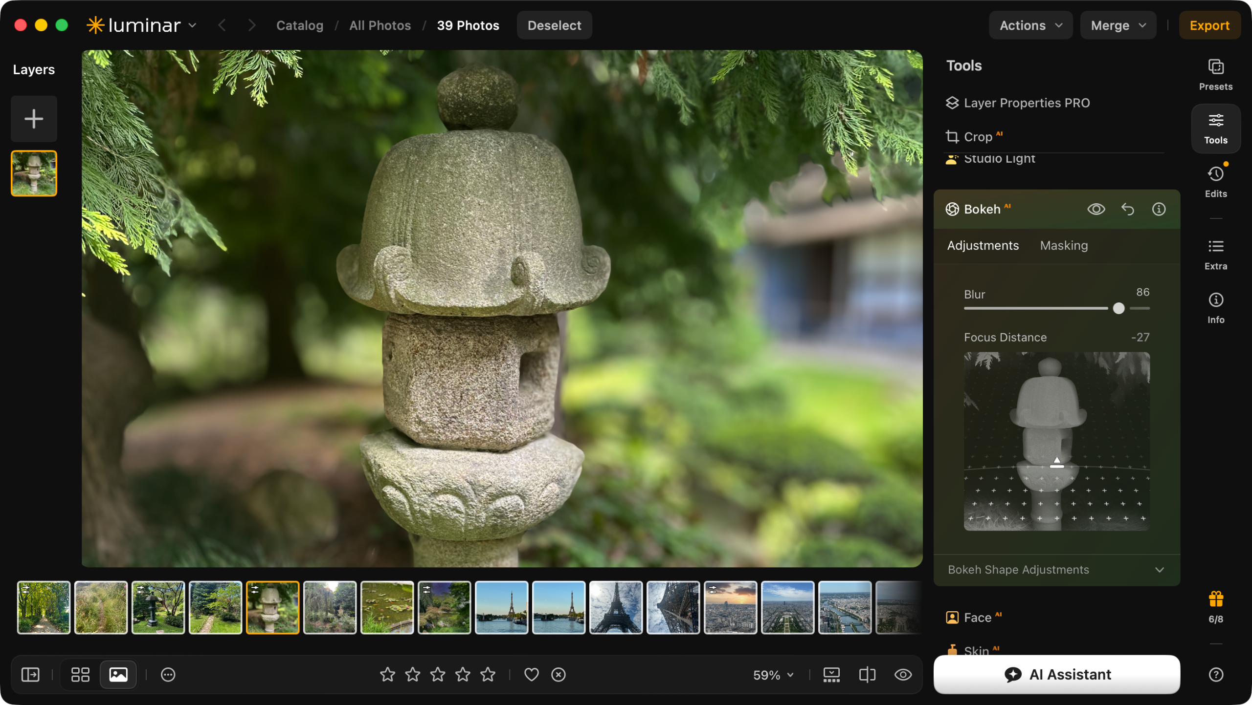 Testing out Skylum Luminar Neo on a MacBook