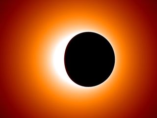 Simulations of Shadow of Black Hole Event Horizon 
