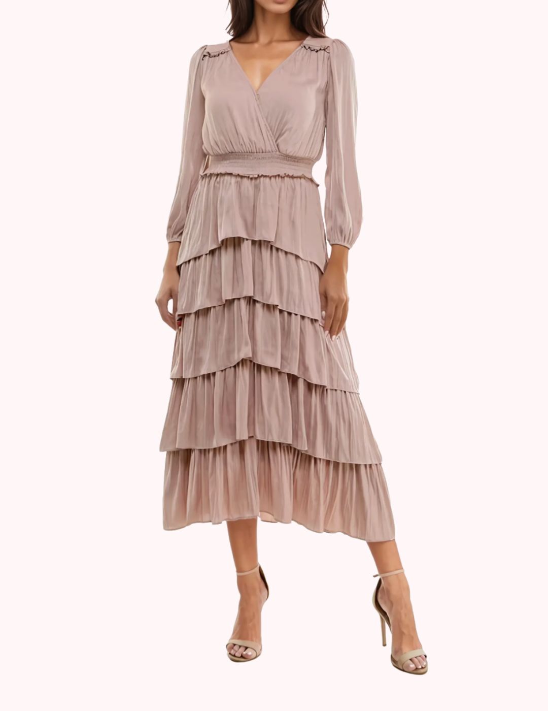 Image of ruffled dress