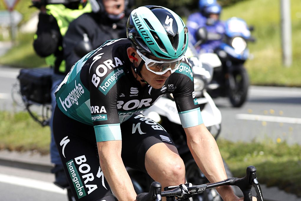 Emanuel Buchmann goes solo on stage 5 at Pais Vasco