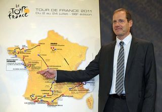 Christian Prudhomme reveals the 2011 Tour de France route