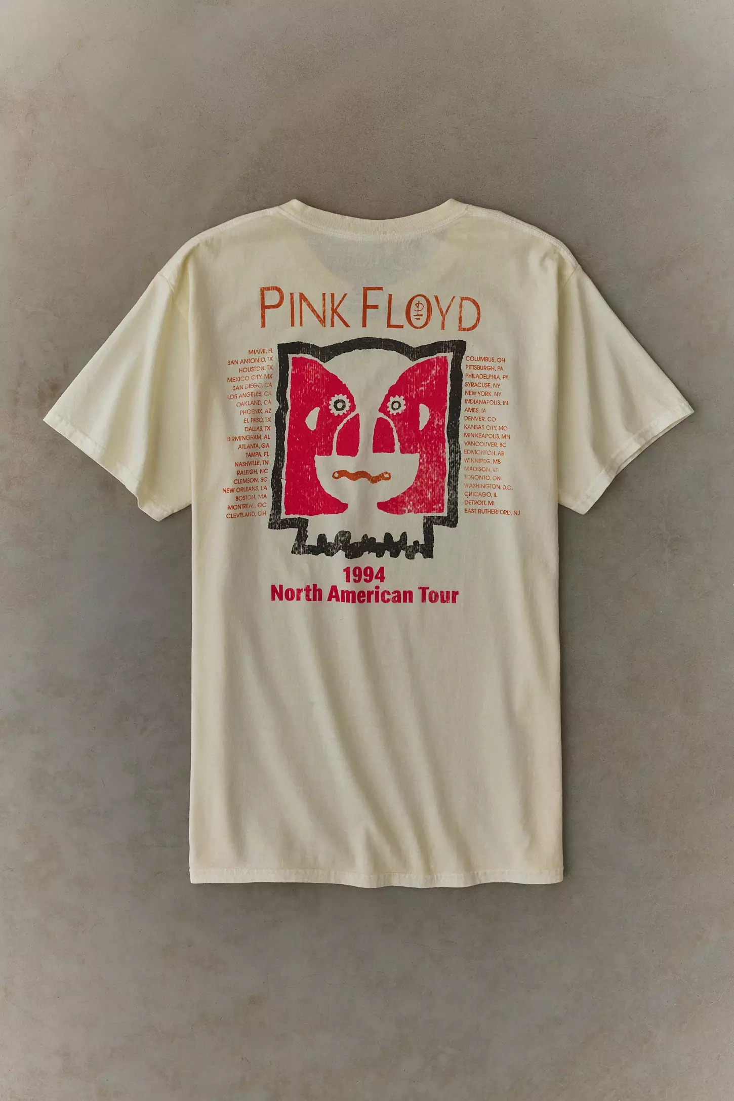 Urban Outfitters, Pink Floyd 1994 Tour Graphic Tee