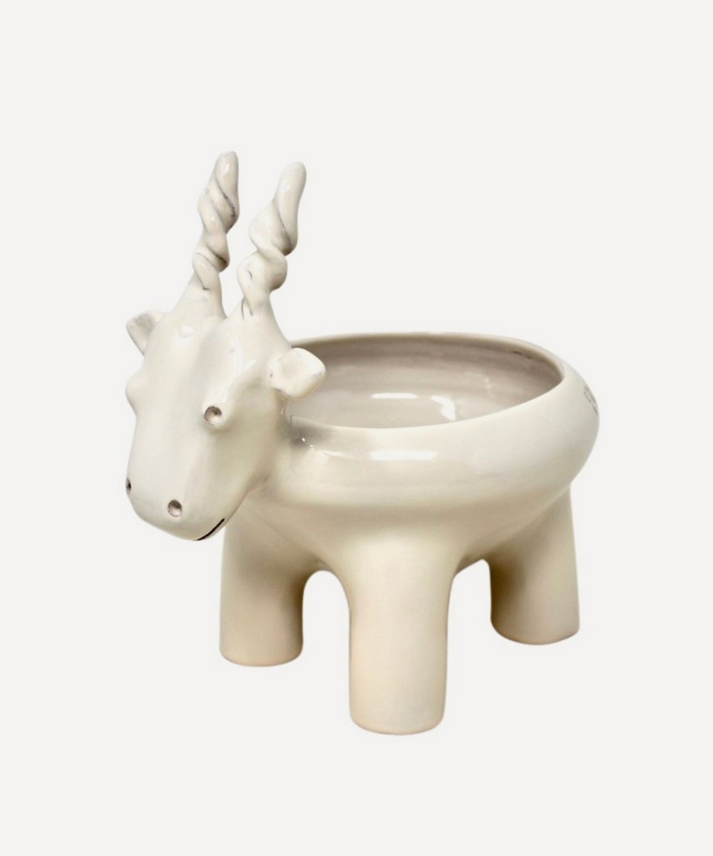 Ceramic Goat Bowl
