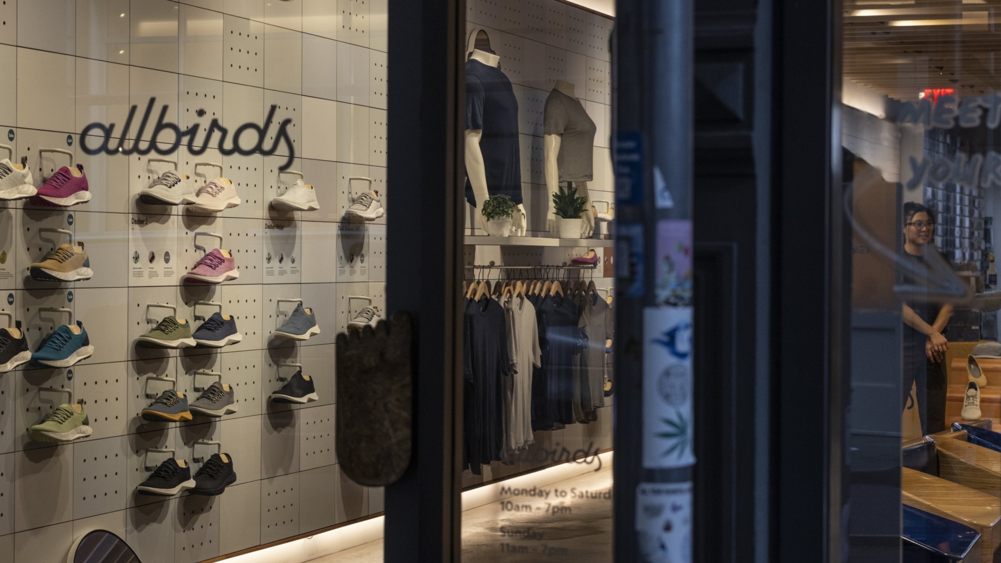 An Allbirds store seen in New York City. 